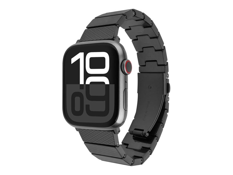 Fixed | Resin Strap pro for Apple Watch 38/40/41mm | Carbon Black | Epoxy Resin - Image 2
