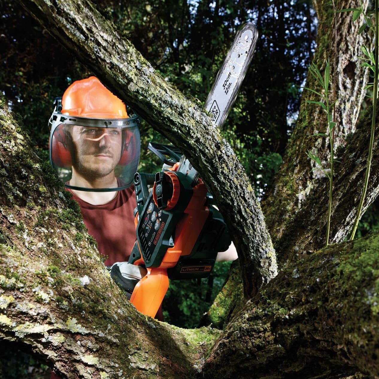 BLACK & DECKER Chainsaw | GKC3630L20-QW | 30 cm - Image 5