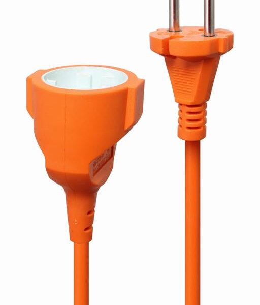 Cablexpert | Power extension cord, 20 m | PC-186XOD-O-20M | Cord | Orange