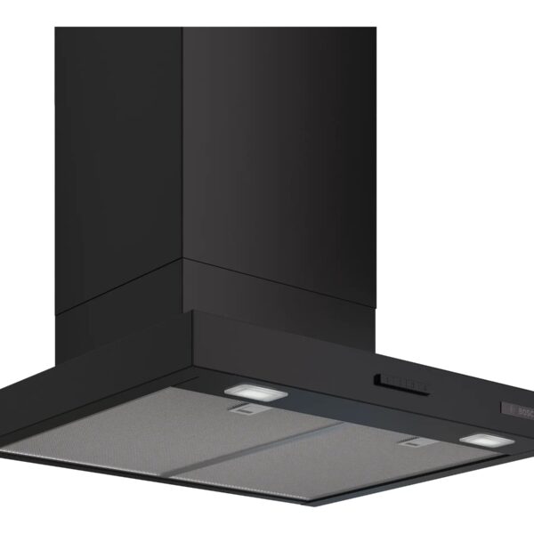 Bosch DWB65CC60 | Hood | Wall mounted | Energy efficiency class B | Width 59.8 cm | Mechanical | 594 m³/h | Matte black | LED