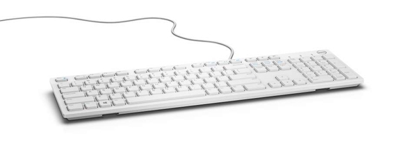 Dell | KB216 | Multimedia | Wired | EN | White | USB - Image 2