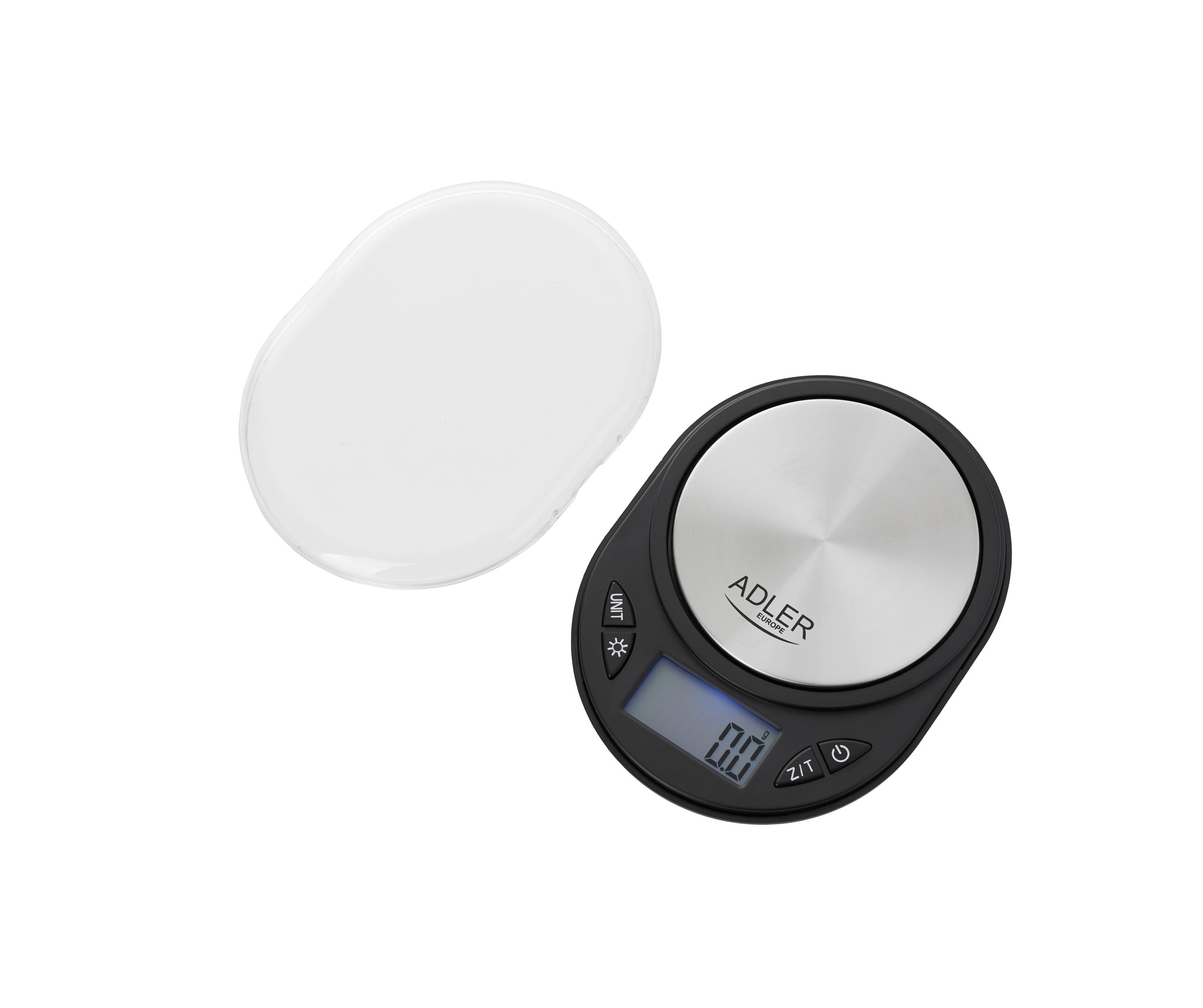 Adler | Precision scale | AD 3162 | Maximum weight (capacity) 0.75 kg | Accuracy 0.1 g | Black - Image 3