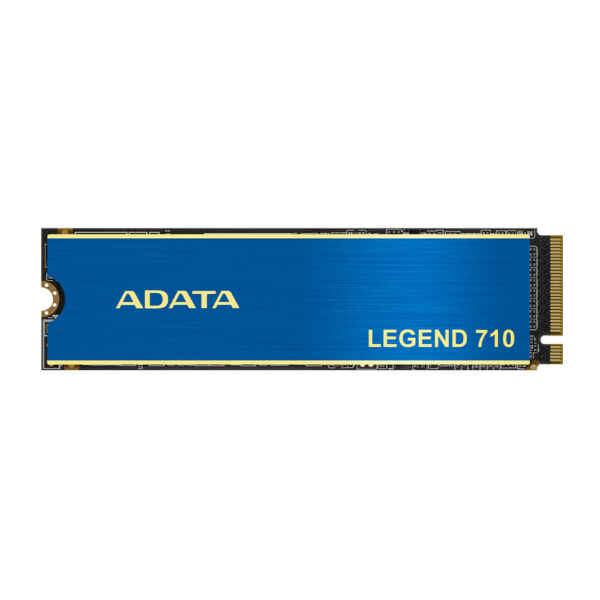 ADATA LEGEND 710 256 GB SSD form factor M.2 2280 SSD interface PCIe Gen3x4 Write speed 1800 MB/s Read speed 2400 MB/s