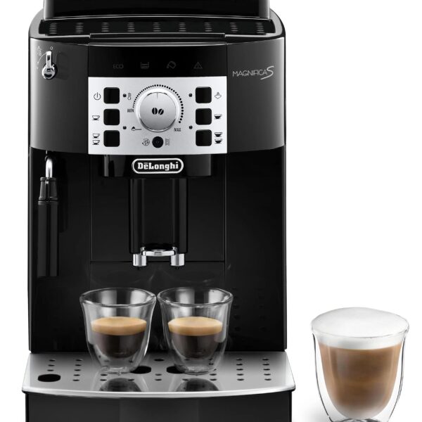 Delonghi | Coffee Maker | ECAM22.115.B Magnifica S | Pump pressure 15 bar | Built-in milk frother | Automatic | 1450 W | Black