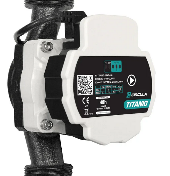 Water Pump Titanio 25/80 130mm