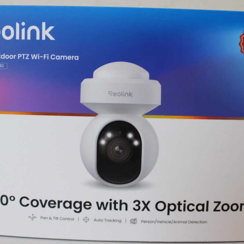 SALE OUT. Reolink E Series E540 Smart 5MP PTZ WiFi Camera with Motion Spotlights, White | Reolink | Smart WiFi Camera with Motion Spotlights | E Series E540 | 21 month(s) | PTZ | 5 MP | 2.8-8/F1.6 | IP65 | H.264 | Micro SD, Max. 256 GB | USED, MISSING MOUNTING ACCESSORIES - Image 4