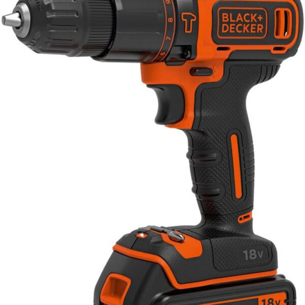 BLACK & DECKER Impact driver-drill | BDCHD18-QW | 18 V | 1.5 Ah | Li-Ion