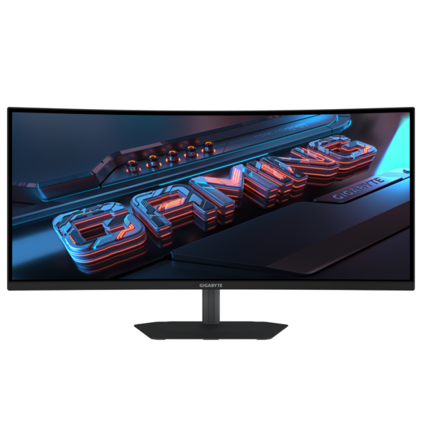 Gigabyte GS34WQCA | 34 " | VA | WQHD | 120 Hz | 1 ms | 3440 x 1440 pixels | 300 cd/m² | HDMI ports quantity 2 | Black