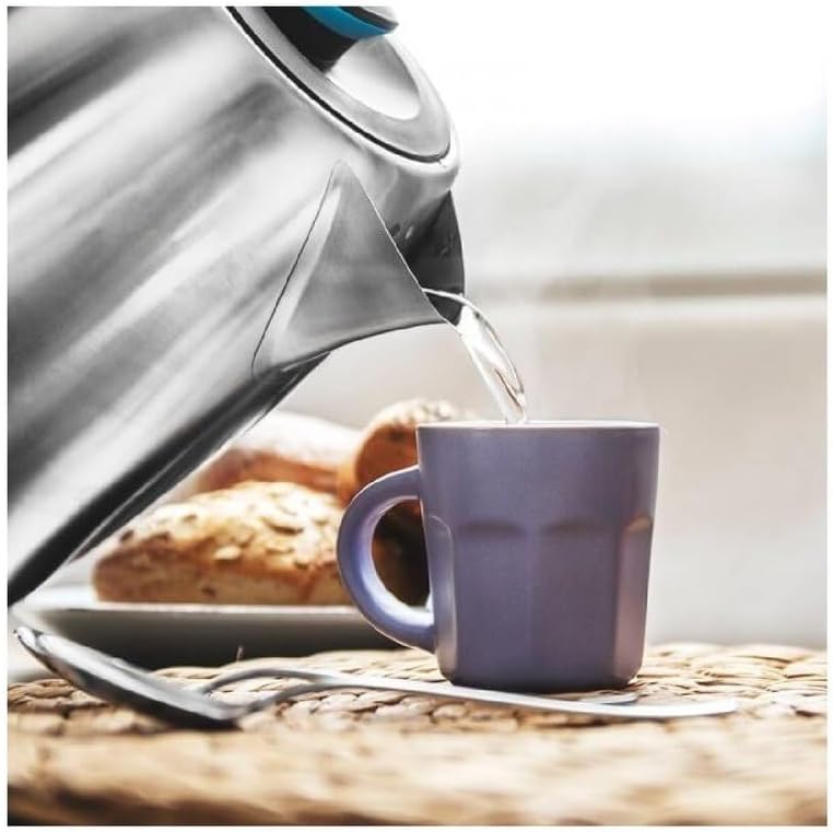 Cecotec Kettle | ThermoSense 220 Steel | Electric | 1630 W | 1.2 L | Stainless Steel | 360° rotational base | Stainless Steel - Image 4