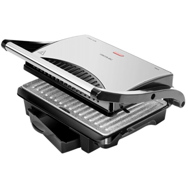 Cecotec Grill | Rock'nGrill 1000 | 1000 W | Electric Grill | Black/Stainless steel
