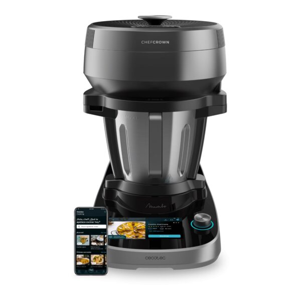 Cecotec Mambo CooKing Victory | Multifunctional Robot | 1700 W | Number of speeds 19 | Bowl capacity 4.5 L | Black/Grey