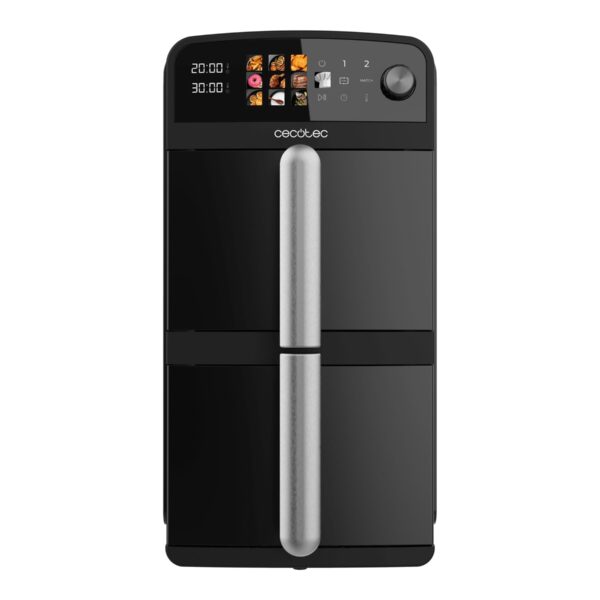 Cecotec Double hot air fryer | Cecofry DuoLevel 10000 | Power 2400 W | Capacity 10 L | Black