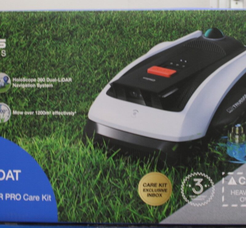 SALE OUT. | Ecovacs Lawn Mower | GOAT O1200 LiDAR PRO | 5200 Ah | White | DEMO