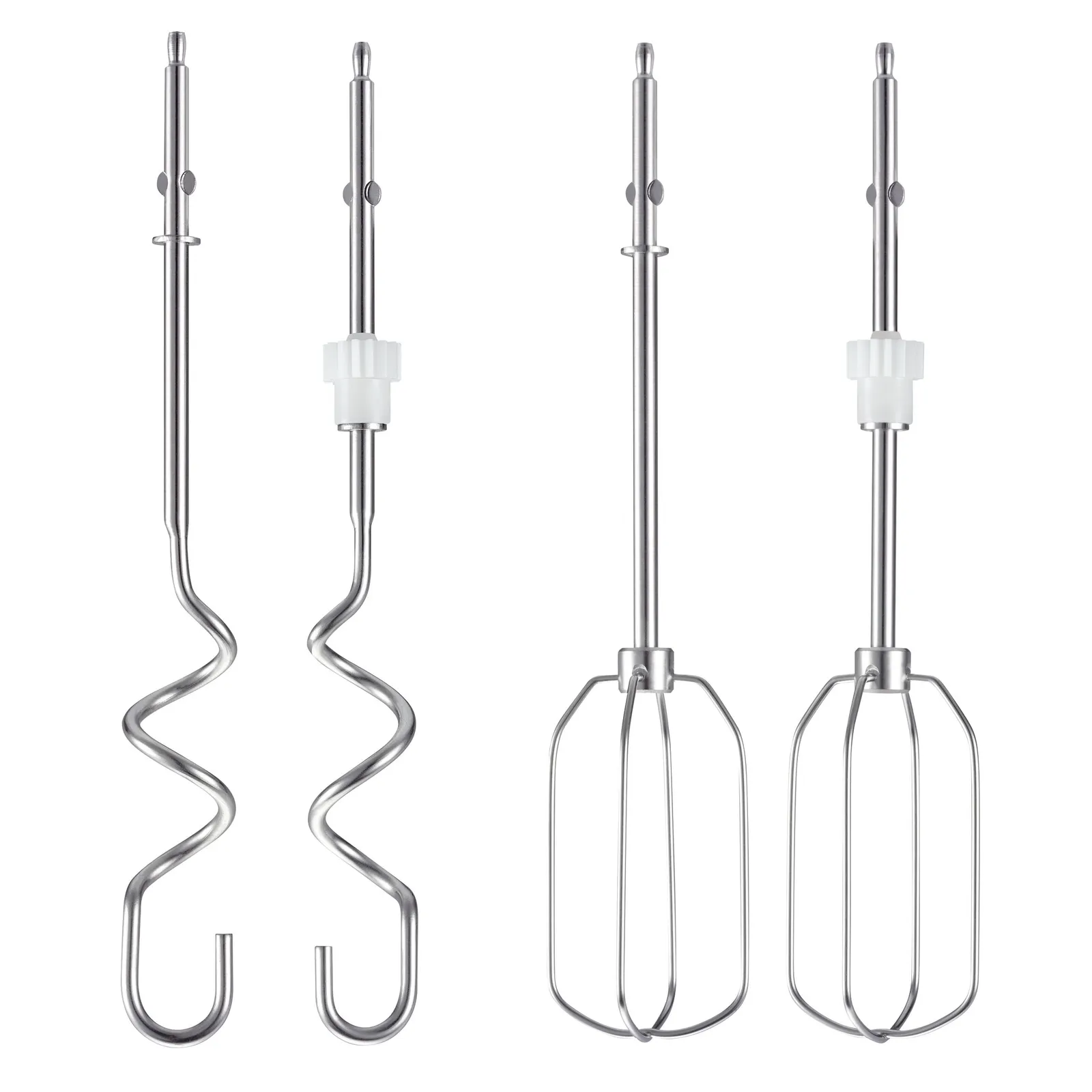TEFAL HT312138 Quickmix | Hand Mixer | 300 W | Number of speeds 5 | Turbo mode | White/Stainless steel - Image 5