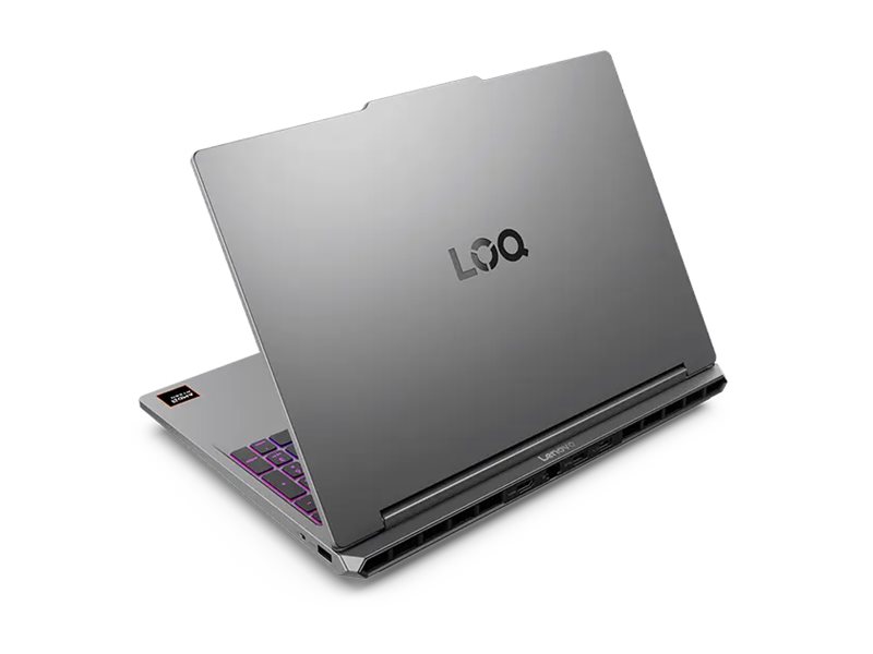 Lenovo LOQ 15AHP11 AMD | Luna Grey | 15.3 " | IPS | WUXGA | 1920 x 1200 pixels | Anti-glare | AMD Ryzen 7 | 250 | 16 GB | SODIMM DDR5 | Solid-state drive capacity 512 GB | NVIDIA GeForce RTX 5070 | GDDR7 | 8 GB | Windows 11 Home | 802.11ax | Bluetooth version 5.3 | Keyboard language Nordic | Keyboard backlit | Warranty 24 month(s) | Battery warranty 12 month(s) - Image 7