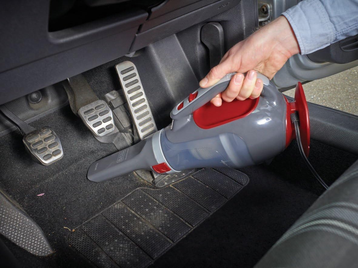BLACK & DECKER Car Vacuum Cleaner | ADV1200-XJ | Corded operating | 12 V | Black/Red - Image 3