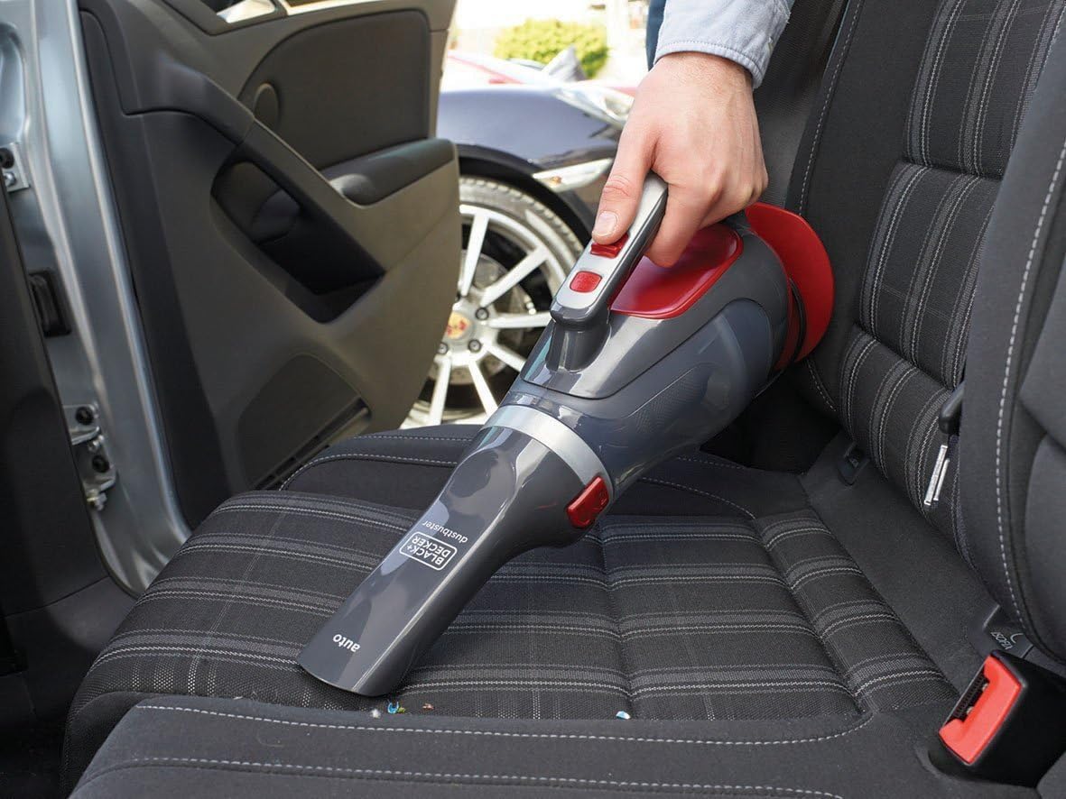 BLACK & DECKER Car Vacuum Cleaner | ADV1200-XJ | Corded operating | 12 V | Black/Red - Image 6