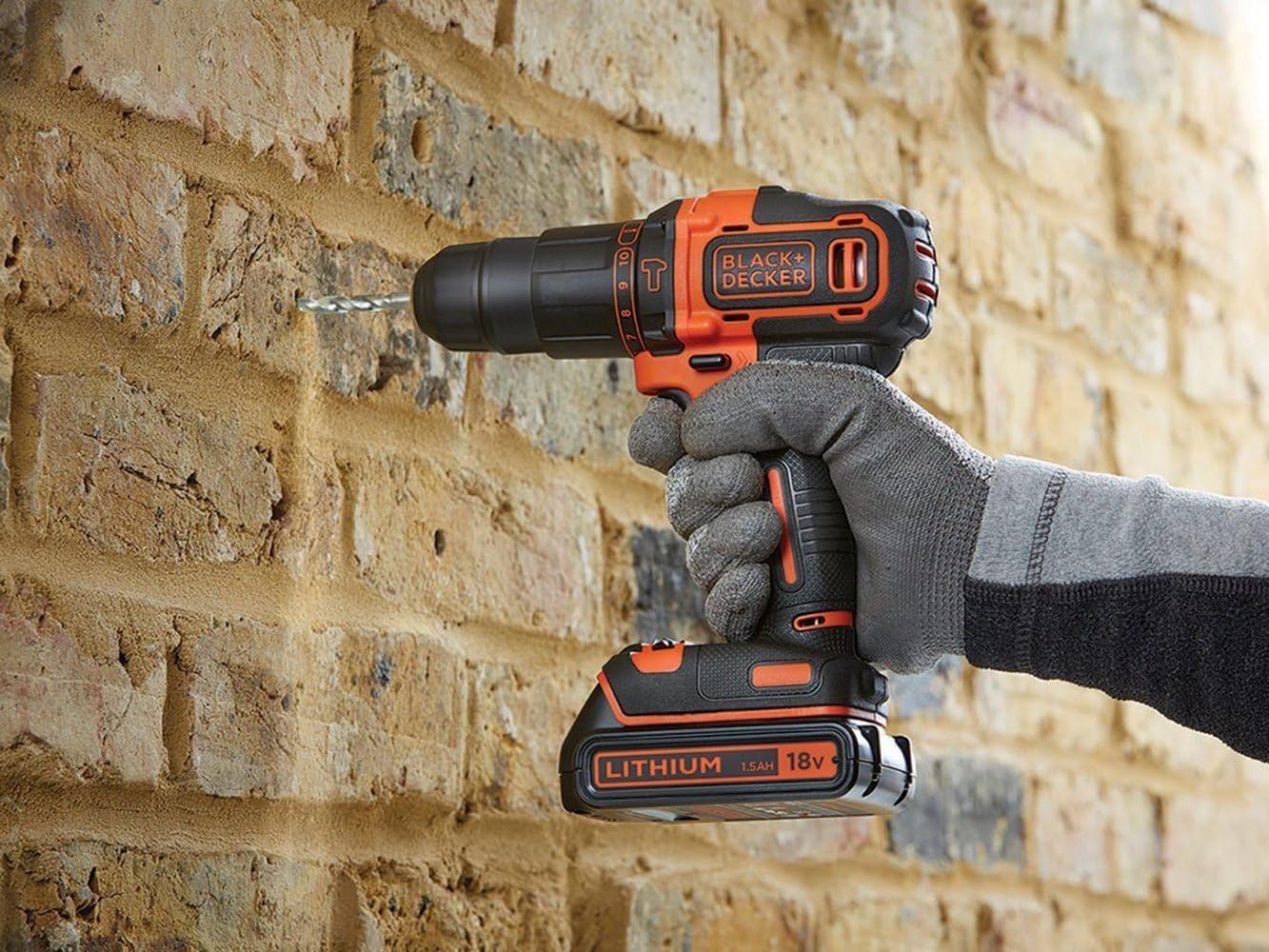BLACK & DECKER | Impact driver-drill | BDCHD18K-QW | 18 V | 1.5 Ah | Li-Ion - Image 5
