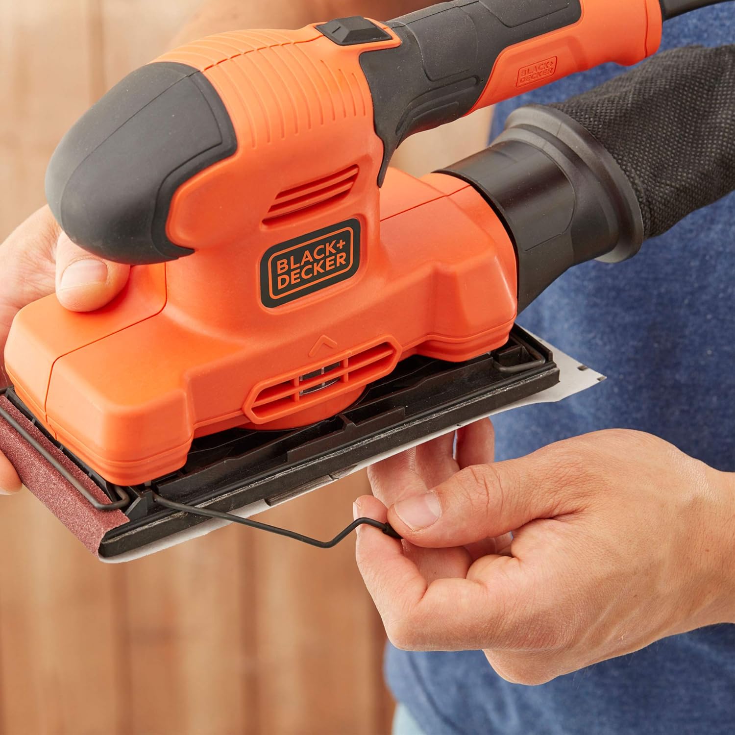 BLACK & DECKER | Orbital Sander BEW220-QS | 150 W - Image 4