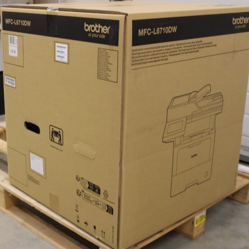 SALE OUT. Brother MFC-L6710DW All-In-One Mono Laser Printer with Fax | Brother All-In-One | MFC-L6710DW | Laser | Mono | Multicunction Printer | A4 | Wi-Fi | Grey | DAMAGED PACKAGING