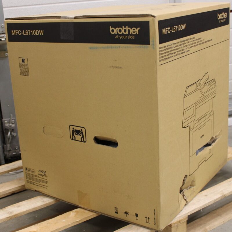 SALE OUT. Brother MFC-L6710DW All-In-One Mono Laser Printer with Fax | Brother All-In-One | MFC-L6710DW | Laser | Mono | Multicunction Printer | A4 | Wi-Fi | Grey | DAMAGED PACKAGING - Image 2