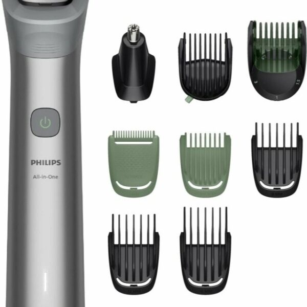 Philips All-in-One Hair trimmer | MG5931/15 Series 5000 | Cordless | Number of length steps 13 | Step precise 0.5 mm | Light gray