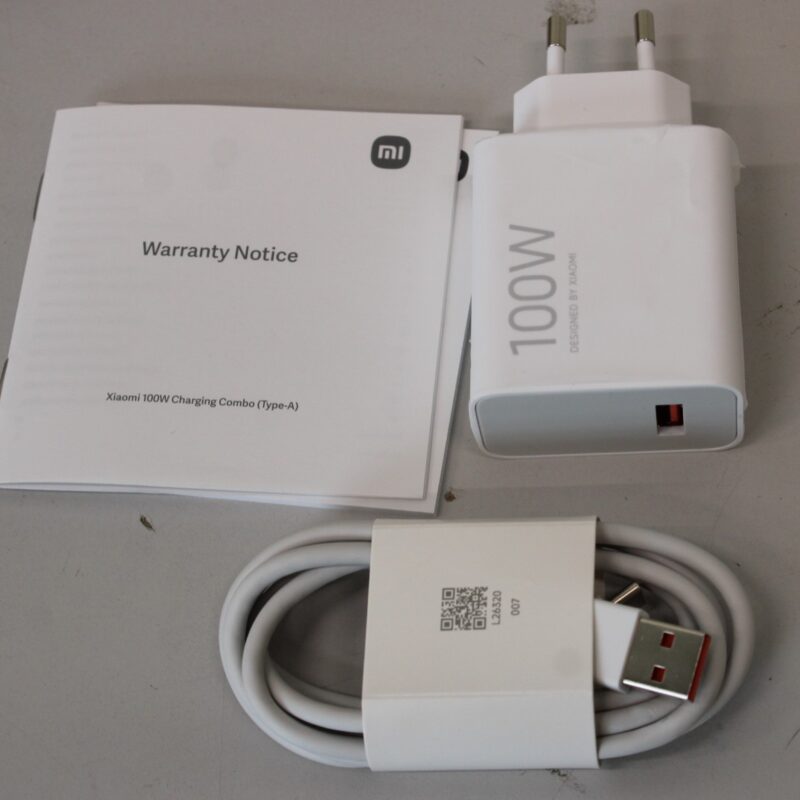 SALE OUT. Xiaomi 100W Charging Combo, USB Type-A, EU | DEMO