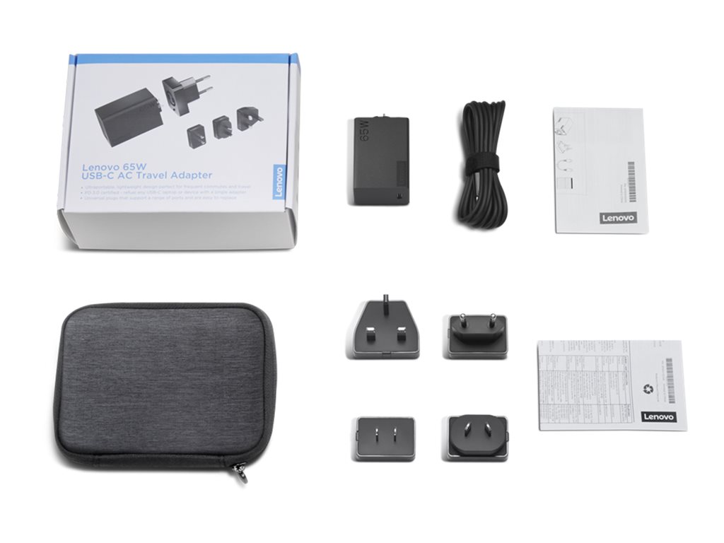 Lenovo | Travel Adapter | USB-C AC | 65 W - Image 16