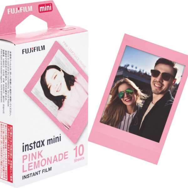 Fujifilm | Instax Mini Pink Lemonade | 54 x 86 mm | Quantity 10