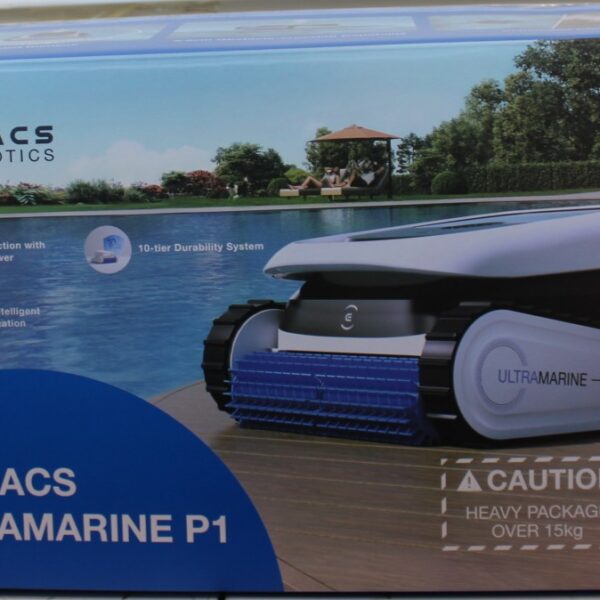 SALE OUT. Ecovacs ULTRAMARINE P1 Robotic Pool Cleaner, 4800 GPH power, SmartNavi, White/Blue | Ecovacs ULTRAMARINE P1 | Robotic Pool Cleaner | Operating time (max) 180 min | Wet | Li-ion | 4600 mAh | White/Blue | DEMO