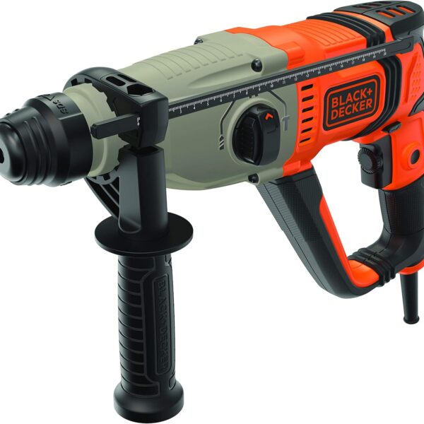 BLACK & DECKER Hammer drill, SDS-plus | BEHS02K-QS | 800 W