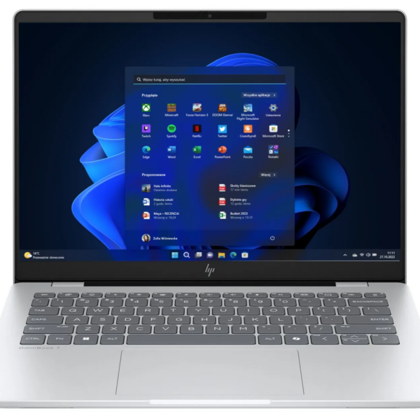 HP OmniBook | 7 AI 14 | Silver | 14 " | OLED | WUXGA | Intel Core Ultra 5 | 225U | 16 GB | Solid-state drive capacity 512 GB | Intel Graphics | Windows 11 Pro | Keyboard language English | Warranty 24 month(s)