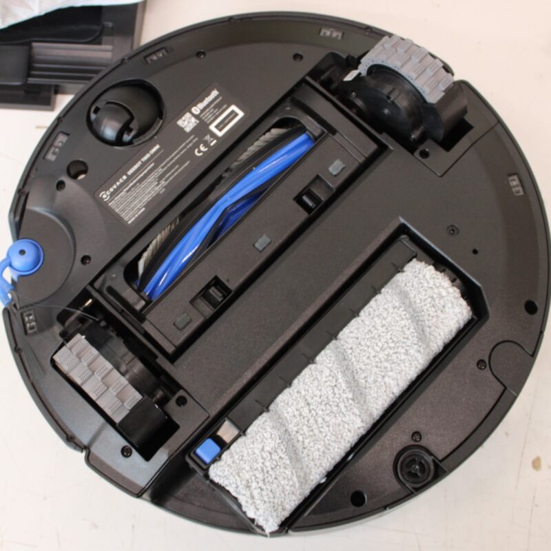 SALE OUT. Ecovacs DEEBOT T80S OMNI BLACK Vacuum cleaner, Robot, Wet&Dry, 24800Pa, TruEdge 3.0, AIVI 3D 3.0, 6400 mAh, Black + Auto-empty sta | Ecovacs Robotic Vacuum Cleaner | DEEBOT T80S OMNI BLACK | Wet&Dry | 6400 mAh | 24800 Pa | Black | SCRATCHED ITEM, DEMO - Image 2