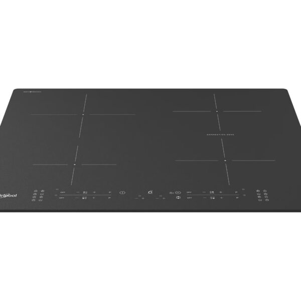 Whirlpool WB B8360 NE BM Hob, Glass Ceramic, Induction, Built-in, 4 cooking zones, Width 59 cm, Black | Whirlpool