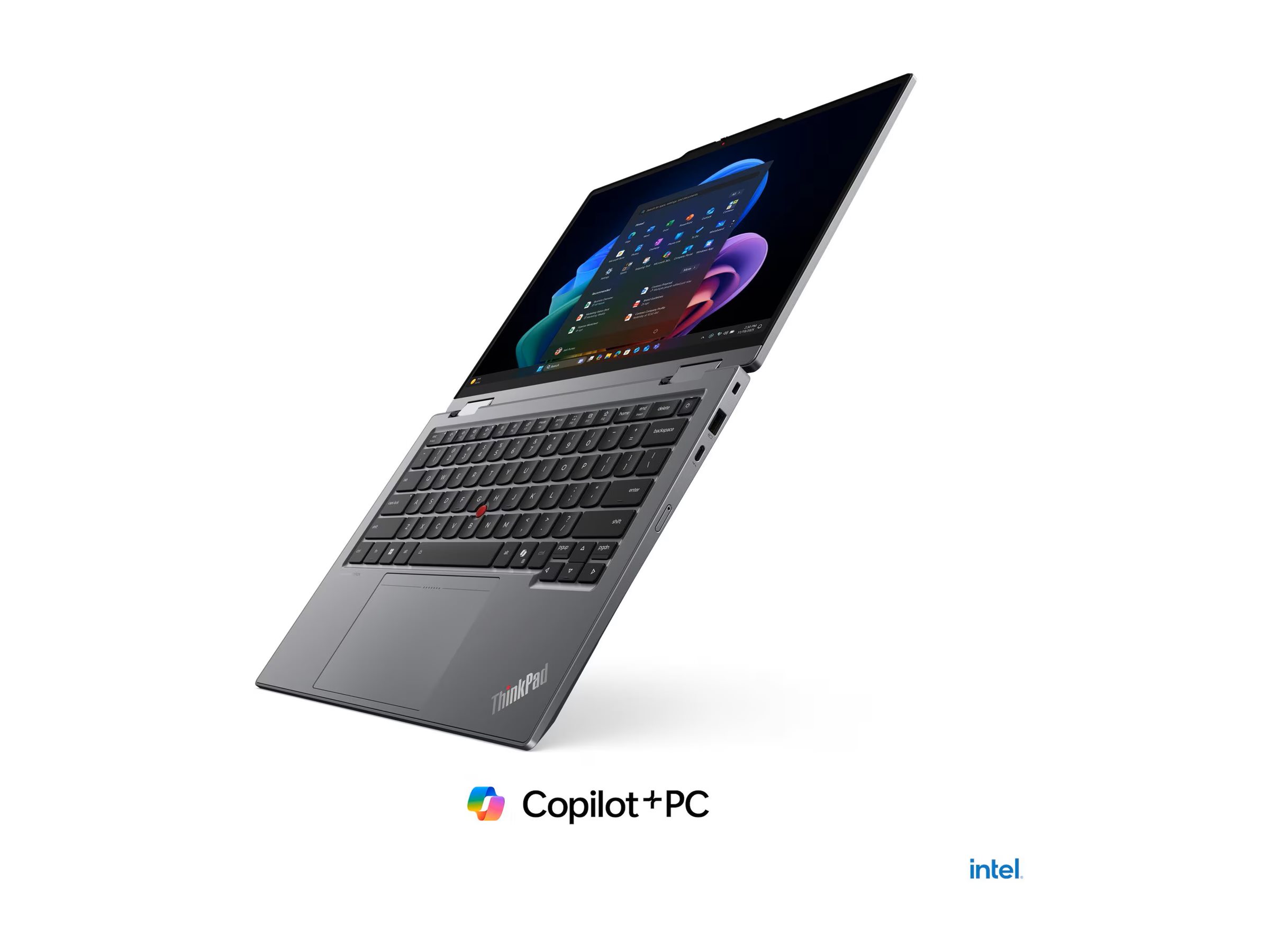 Lenovo ThinkPad X1 2-in-1 G11 Intel | Grey | 14 " | IPS | Touchscreen | WUXGA | 1920 x 1200 pixels | Anti-glare | Intel Core Ultra 5 | 325 | 32 GB | Soldered LPDDR5X | Solid-state drive capacity 512 GB | Intel Graphics | Windows 11 Pro | 802.11be | Bluetooth version 5.4 | 4G/5G upgradable | Keyboard language Nordic | Keyboard backlit | Warranty 36 month(s) | Battery warranty 12 month(s) - Image 2