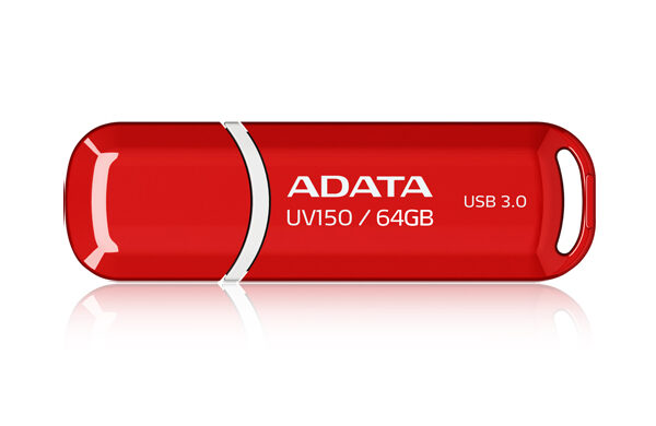 ADATA | UV150 | 64 GB | USB Type-A | Red