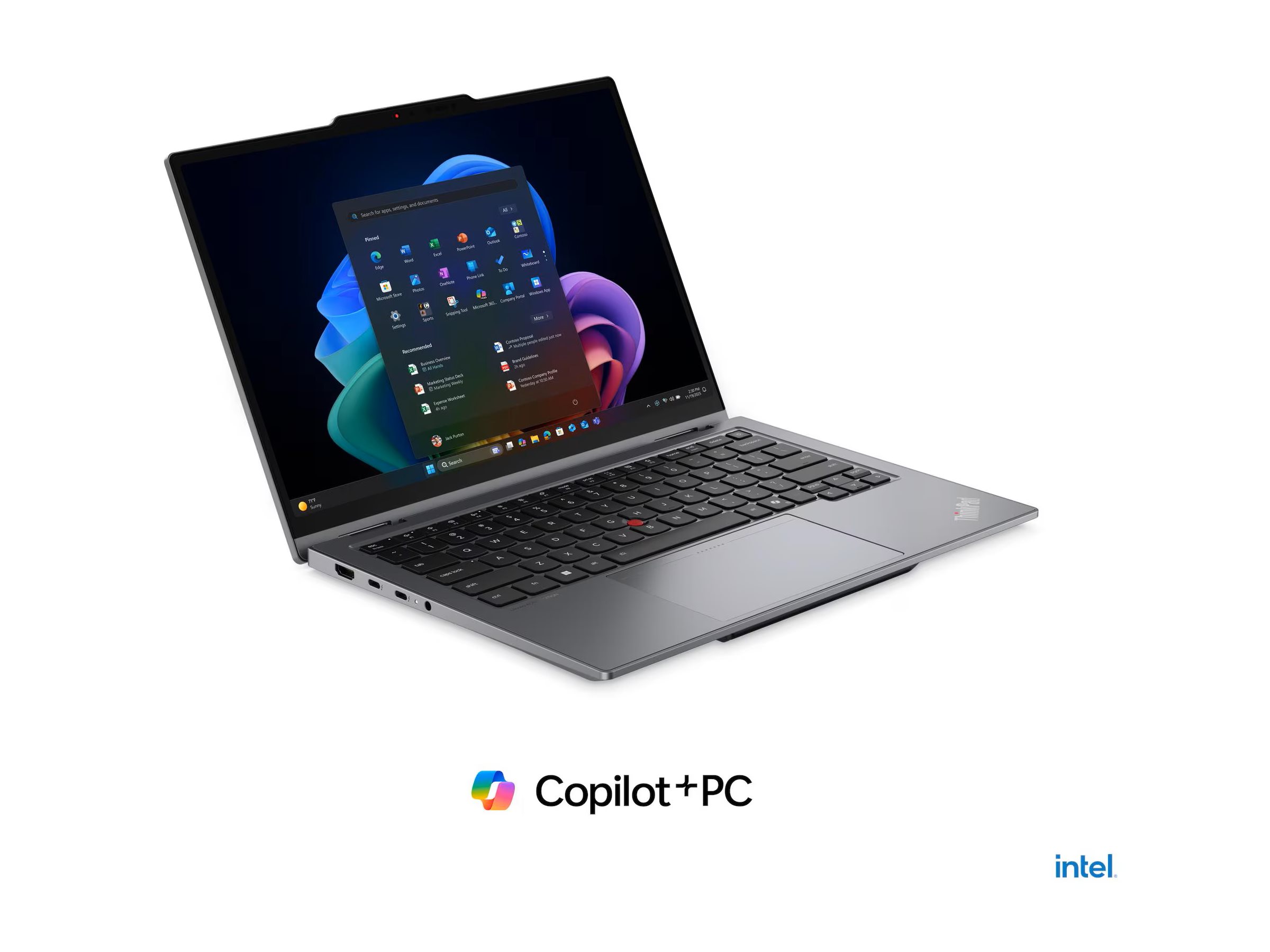 Lenovo ThinkPad X1 2-in-1 G11 Intel | Grey | 14 " | IPS | Touchscreen | WUXGA | 1920 x 1200 pixels | Anti-glare | Intel Core Ultra 5 | 325 | 32 GB | Soldered LPDDR5X | Solid-state drive capacity 512 GB | Intel Graphics | Windows 11 Pro | 802.11be | Bluetooth version 5.4 | 4G/5G upgradable | Keyboard language Nordic | Keyboard backlit | Warranty 36 month(s) | Battery warranty 12 month(s) - Image 8