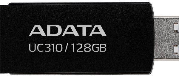 ADATA | USB Flash Drive | UC310 | 128 GB | USB Type-A | Black