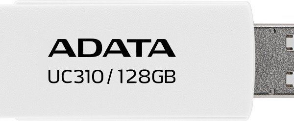 ADATA | USB Flash Drive | UC310 | 128 GB | USB Type-A | White