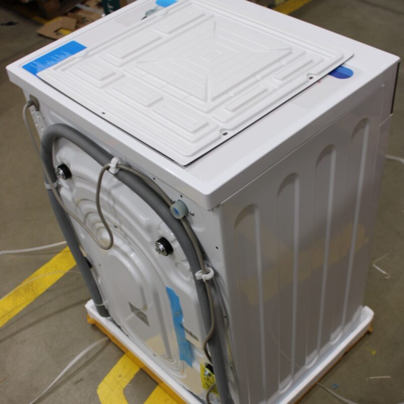 SALE OUT. Midea MF205W80BA30/W-BK Washing Machine | Midea Washing Machine | MF205W80BA30/W-BK | Energy efficiency class A | Front loading | Washing capacity 8 kg | 1400 RPM | Depth 49 cm | Width 60 cm | Display | LED | White | UNPACKED, SCRATCHED DOOR - Image 3
