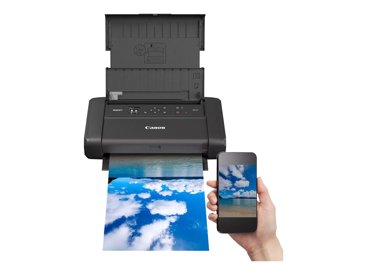Canon MAXIFY BX110 with battery | Colour | Inkjet | Printer | Maximum ISO A-series paper size A4 | Black - Image 13