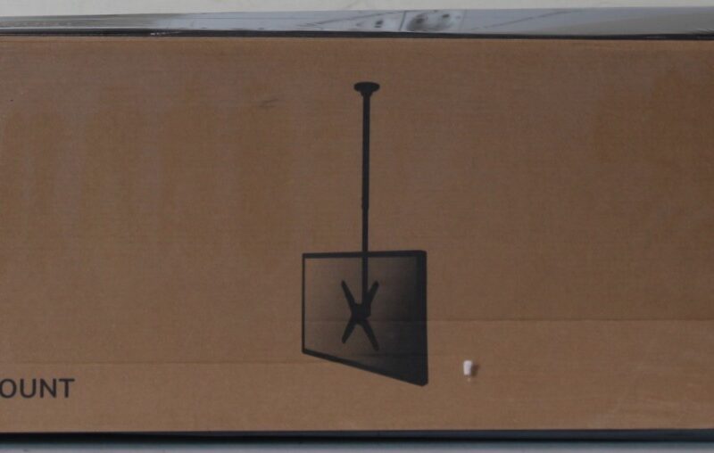 SALE OUT. Neomounts FPMA-C340BLACK Monitor/TV mount ceiling 32-75" - h 106-156 cm | Neomounts Ceiling mount | FPMA-C340BLACK Monitor/TV mount ceiling screen | Adjustable Height, Rotate, Tilt, Swivel | 32-75 " | Maximum weight (capacity) 50 kg | DAMAGED PACKAGING