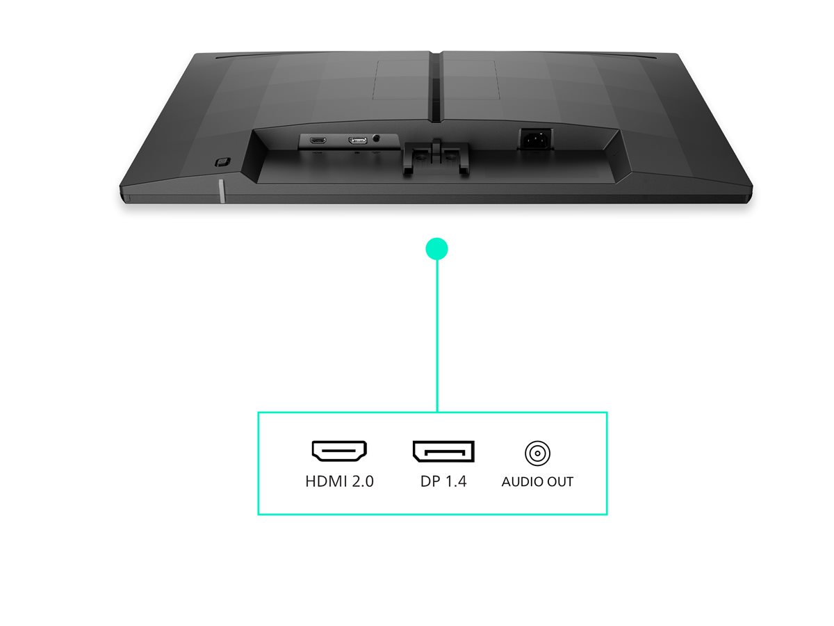 Philips | 27M2N3500NF/00 | 27 " | IPS | QHD | 16:9 | 144 Hz | 0.5 ms | 2560 x 1440 pixels | 300 cd/m² | HDMI ports quantity 1 | Black - Image 8