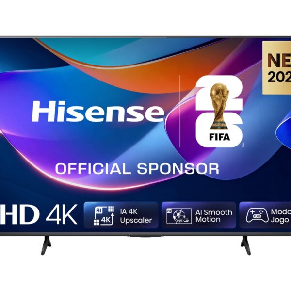 Hisense TV | 43A6S | 43" | Smart TV | VIDAA OS | UHD | Black