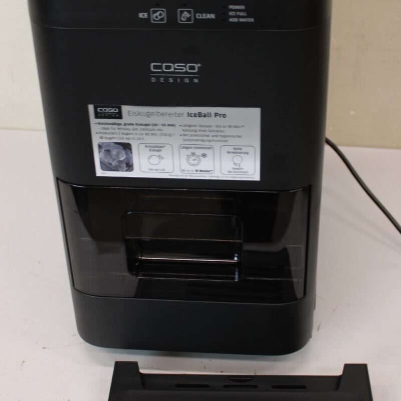 SALE OUT. Caso Ice Ball Maker | IceBall Pro | Power 130 W | Capacity 1.3 L | Matt Black | USED, DIRTY - Image 4