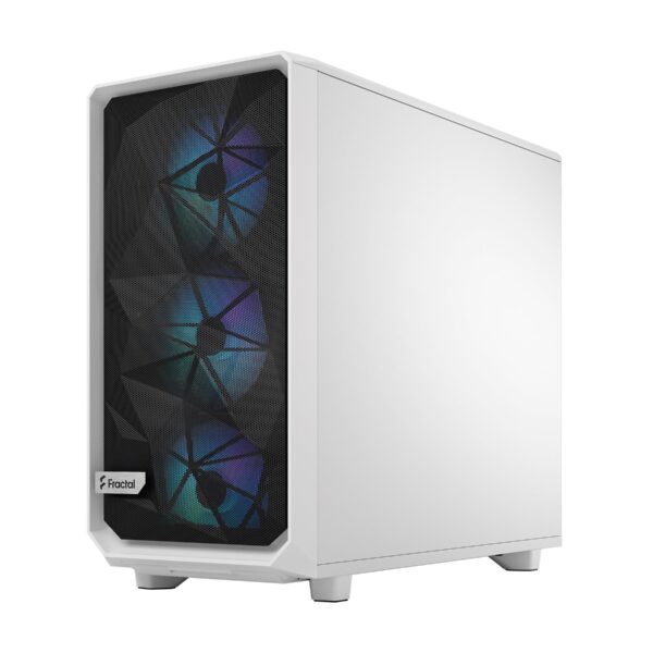 Fractal Design | Meshify 2 RGB TG Clear Tint | Side window | White | E-ATX | ATX