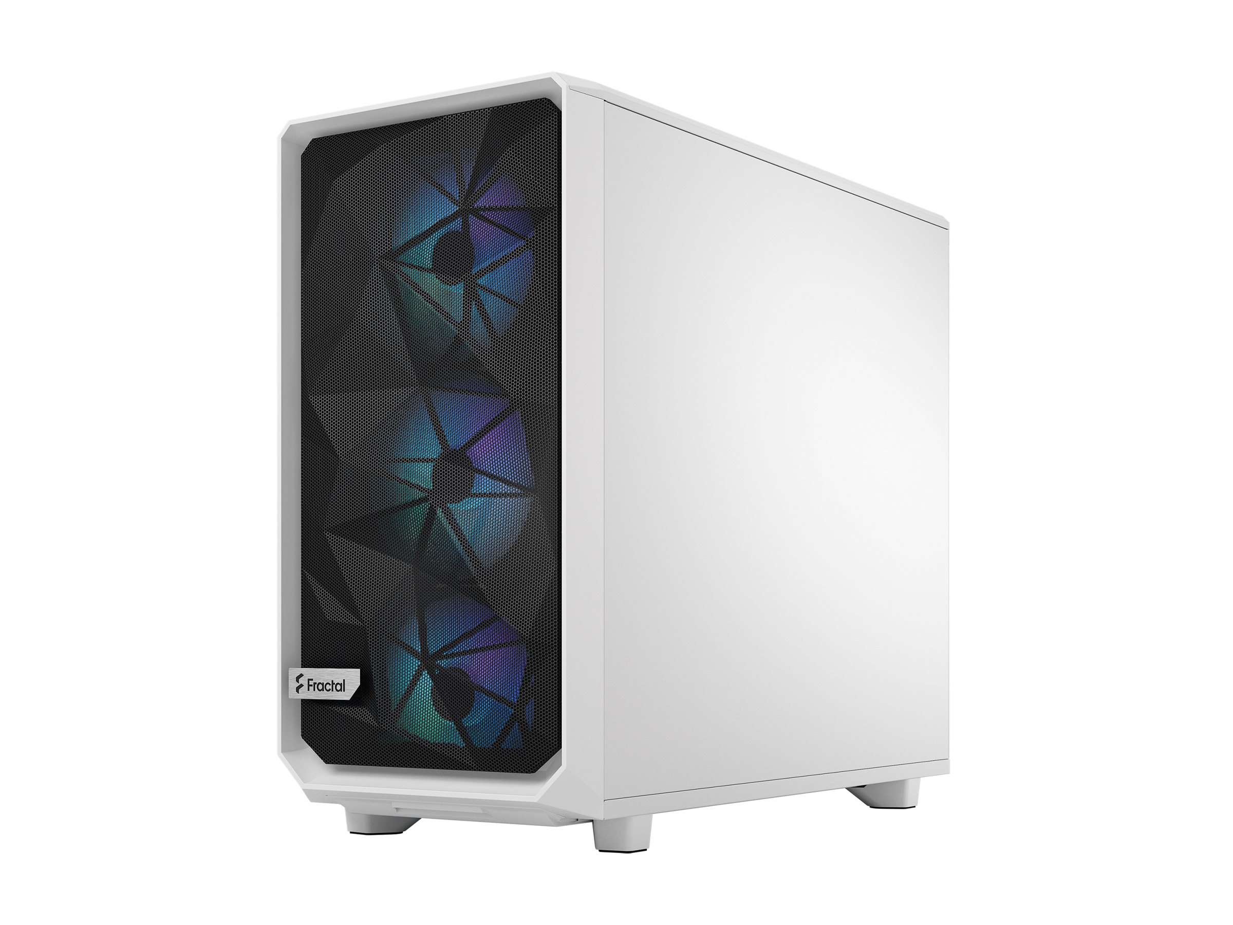 Fractal Design | Meshify 2 RGB TG Clear Tint | Side window | White | E-ATX | ATX