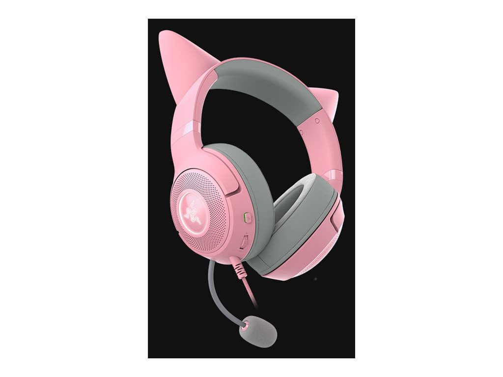 Razer | Headset | Kraken Kitty V2 | Wired | On-Ear | USB Type A | Quartz - Image 5