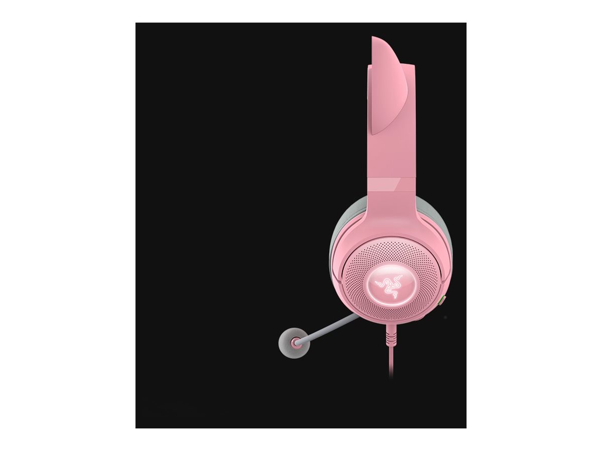Razer | Headset | Kraken Kitty V2 | Wired | On-Ear | USB Type A | Quartz - Image 6