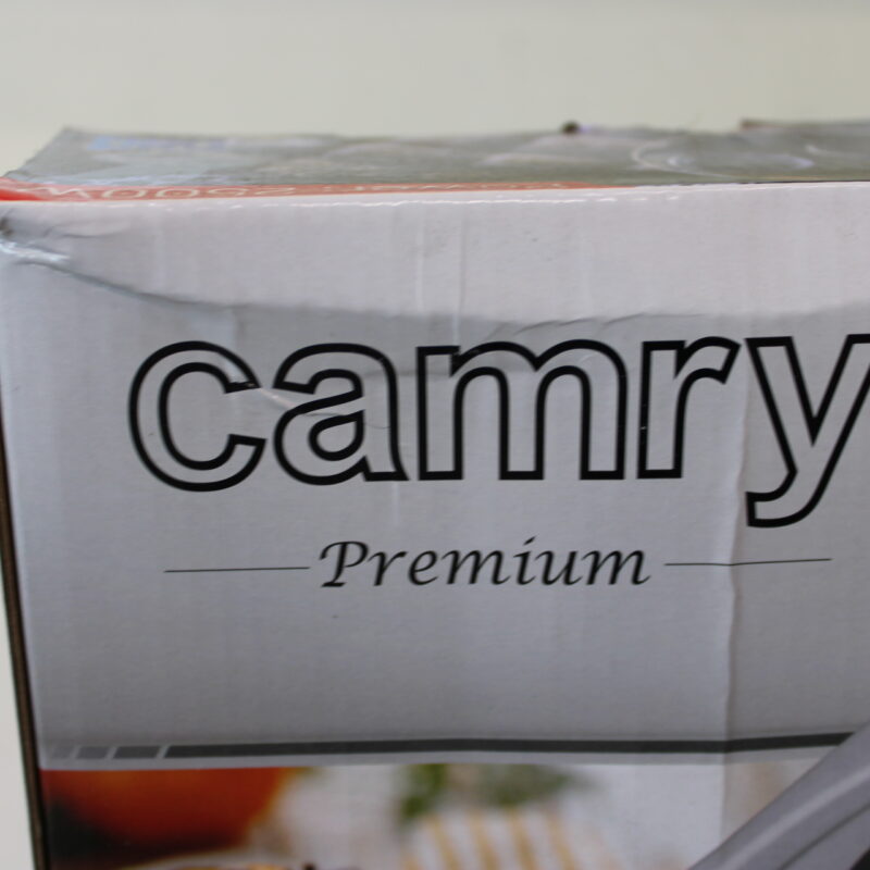SALE OUT. | Camry | CR 6511 | Hot plate | Number of burners/cooking zones 2 | Rotary knobs | Stainless steel | DAMAGED PACKAGING, SCRATCHED AND DENTED ITEM - Image 4
